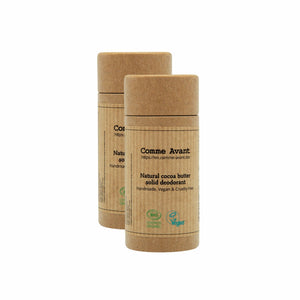 Natural Cocoa butter solid Deodorant - Comme Avant