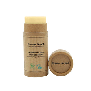 Natural Cocoa butter solid Deodorant - Comme Avant